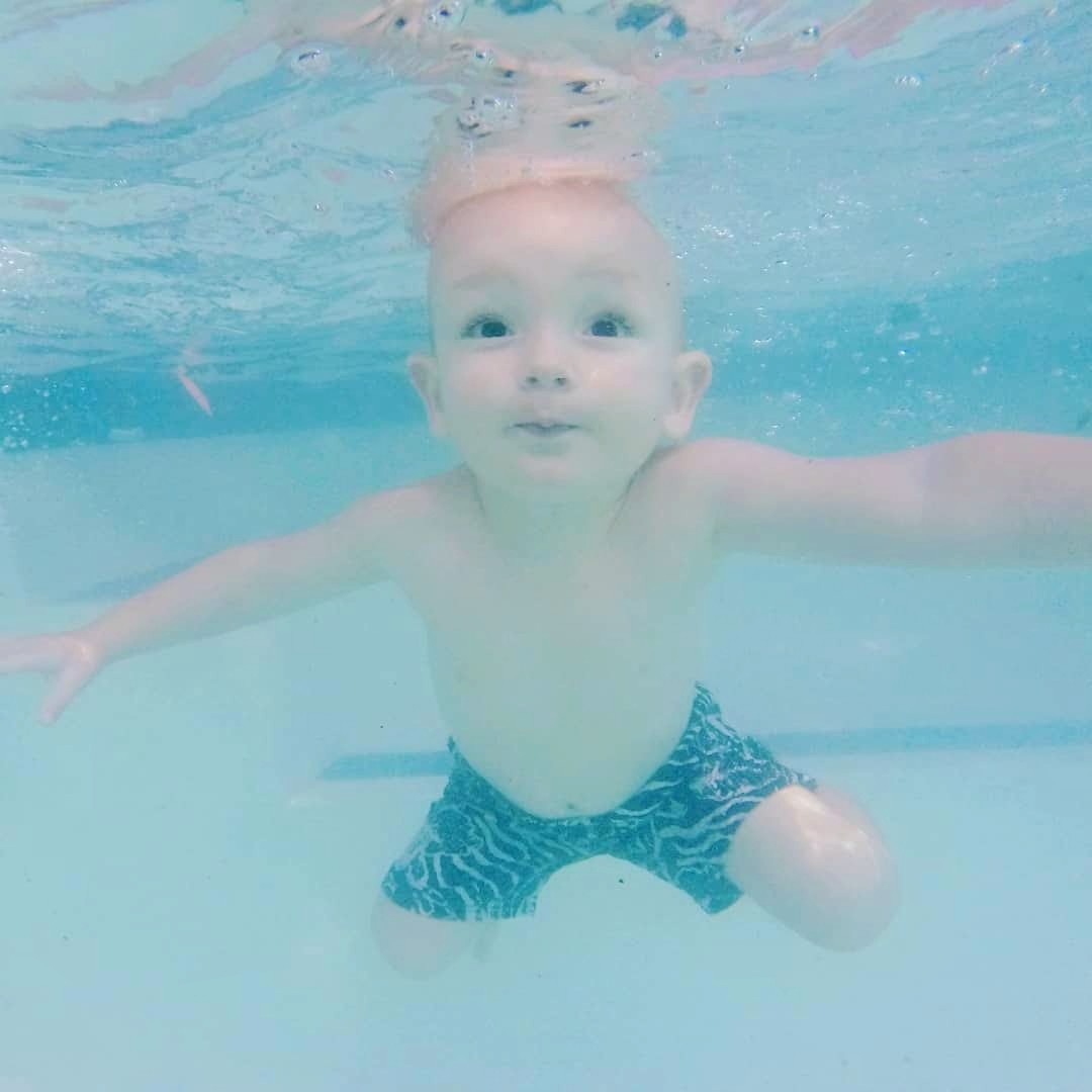 Baby swimming richards bay